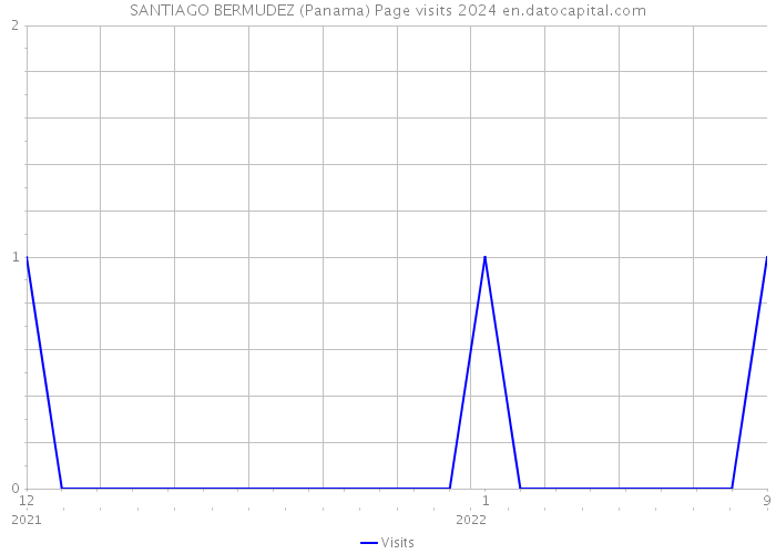 SANTIAGO BERMUDEZ (Panama) Page visits 2024 