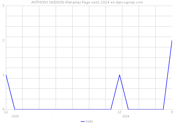 ANTHONY HUDSON (Panama) Page visits 2024 