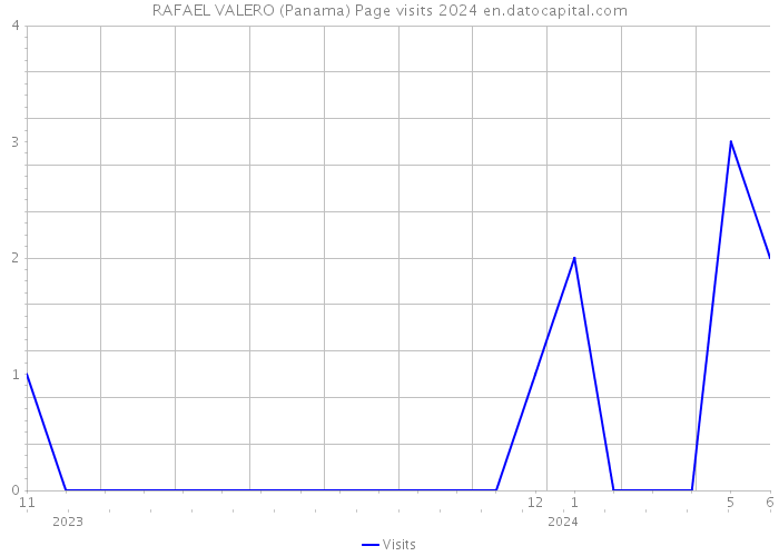 RAFAEL VALERO (Panama) Page visits 2024 