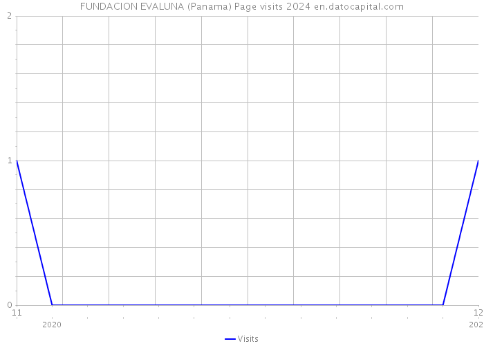 FUNDACION EVALUNA (Panama) Page visits 2024 