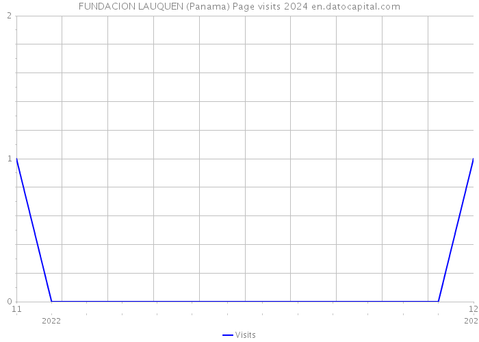 FUNDACION LAUQUEN (Panama) Page visits 2024 