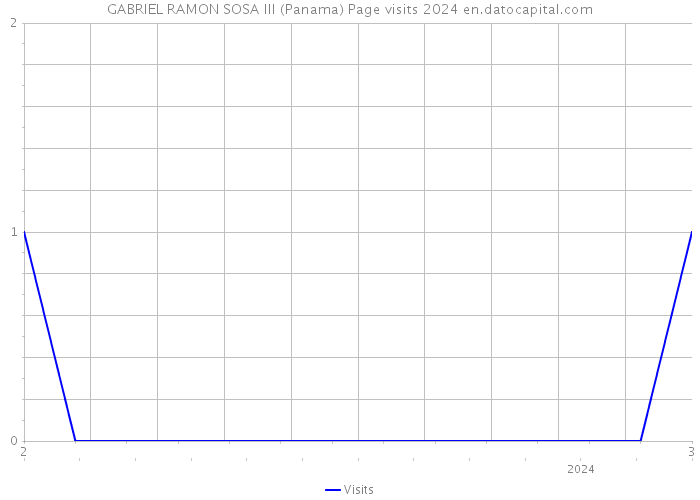 GABRIEL RAMON SOSA III (Panama) Page visits 2024 
