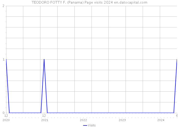 TEODORO FOTTY F. (Panama) Page visits 2024 