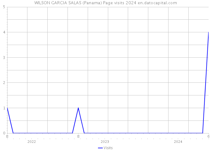 WILSON GARCIA SALAS (Panama) Page visits 2024 