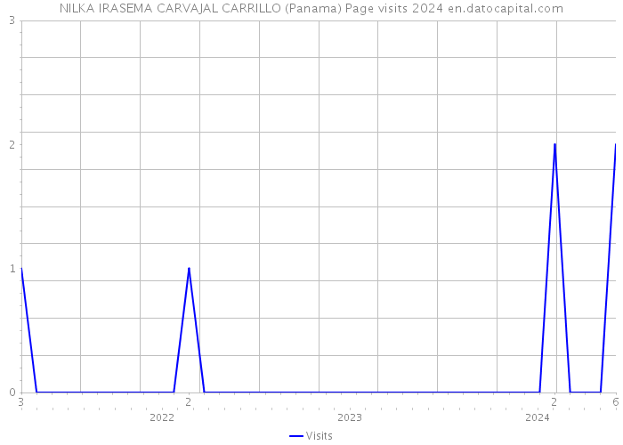 NILKA IRASEMA CARVAJAL CARRILLO (Panama) Page visits 2024 