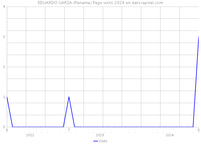 EDUARDO GARZA (Panama) Page visits 2024 