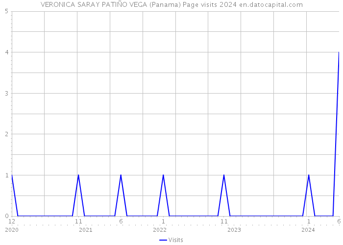 VERONICA SARAY PATIÑO VEGA (Panama) Page visits 2024 