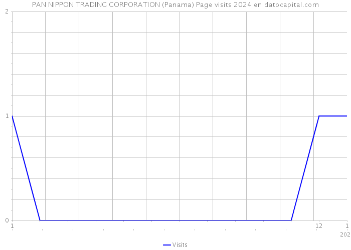 PAN NIPPON TRADING CORPORATION (Panama) Page visits 2024 
