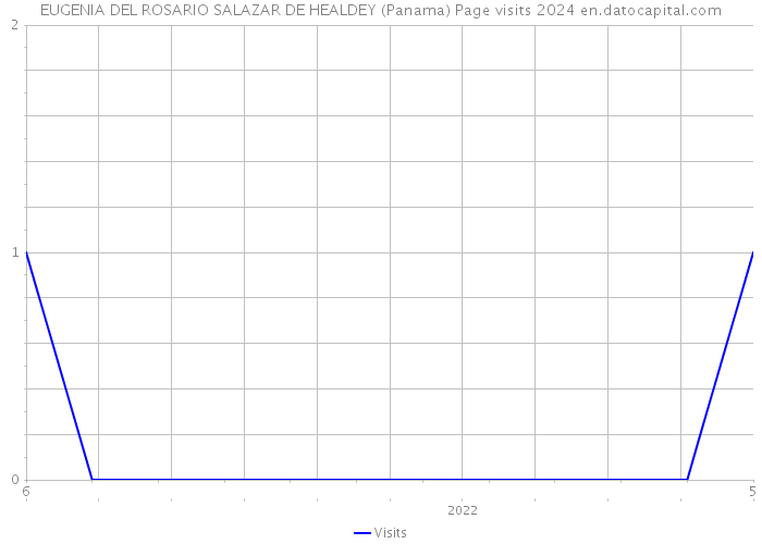 EUGENIA DEL ROSARIO SALAZAR DE HEALDEY (Panama) Page visits 2024 