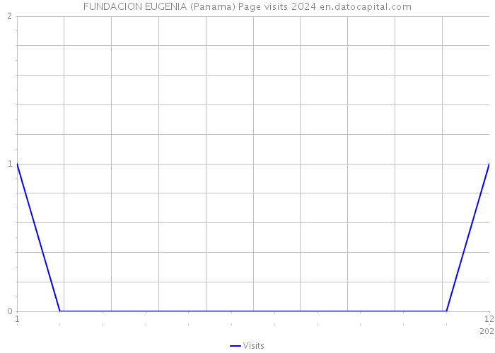 FUNDACION EUGENIA (Panama) Page visits 2024 