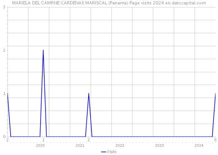 MARIELA DEL CAMRNE CARDENAS MARISCAL (Panama) Page visits 2024 