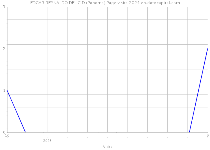 EDGAR REYNALDO DEL CID (Panama) Page visits 2024 