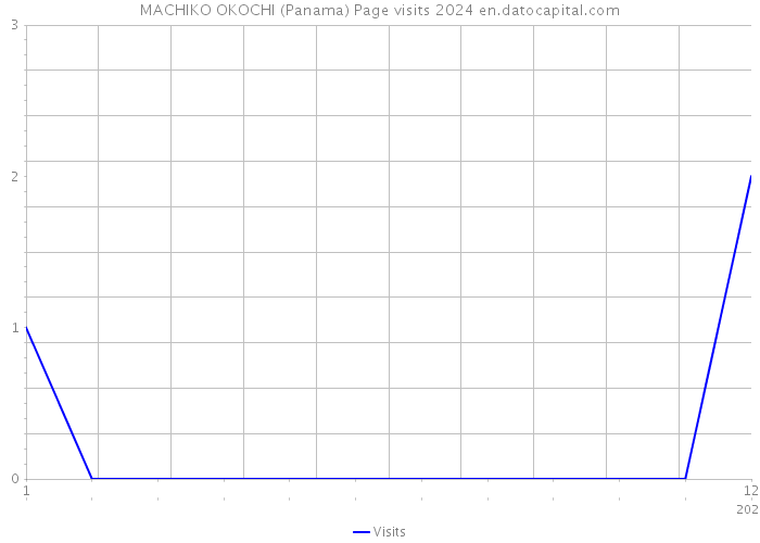 MACHIKO OKOCHI (Panama) Page visits 2024 