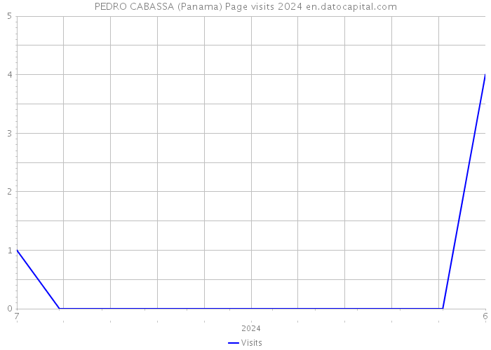 PEDRO CABASSA (Panama) Page visits 2024 