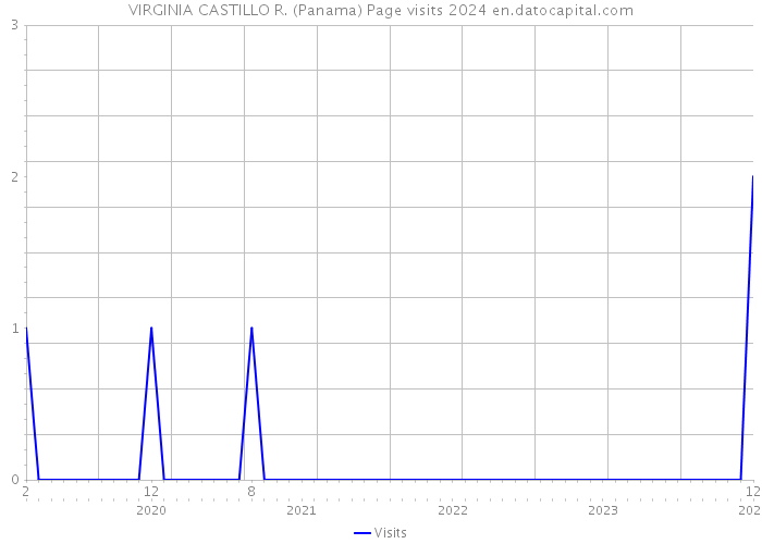 VIRGINIA CASTILLO R. (Panama) Page visits 2024 
