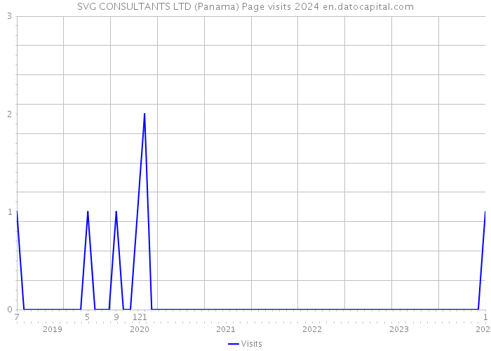 SVG CONSULTANTS LTD (Panama) Page visits 2024 