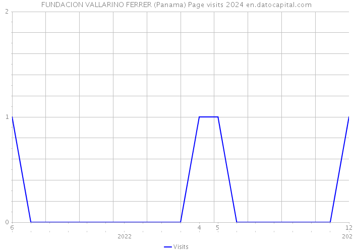 FUNDACION VALLARINO FERRER (Panama) Page visits 2024 