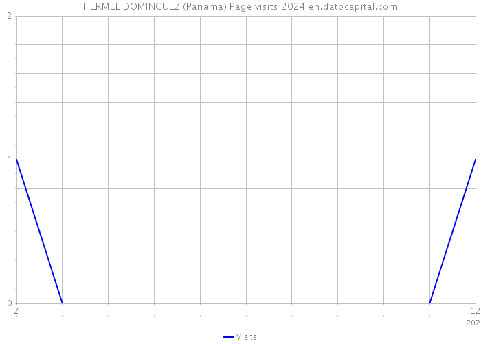 HERMEL DOMINGUEZ (Panama) Page visits 2024 