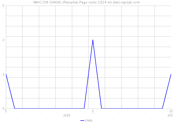 WAG CHI CHANG (Panama) Page visits 2024 