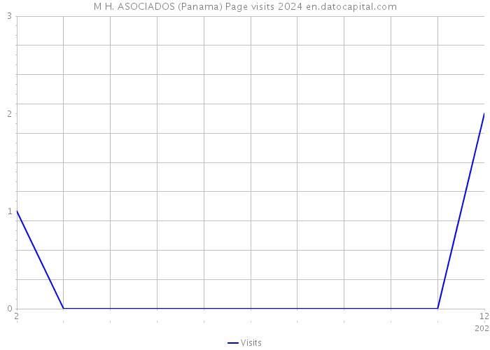 M H. ASOCIADOS (Panama) Page visits 2024 