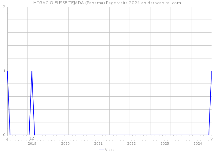 HORACIO EUSSE TEJADA (Panama) Page visits 2024 