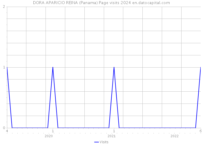 DORA APARICIO REINA (Panama) Page visits 2024 