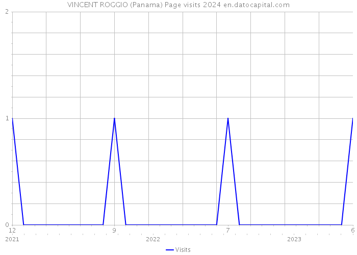 VINCENT ROGGIO (Panama) Page visits 2024 