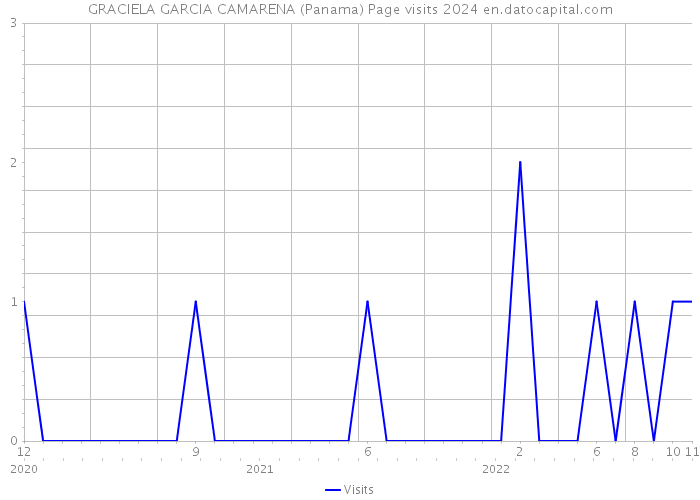 GRACIELA GARCIA CAMARENA (Panama) Page visits 2024 