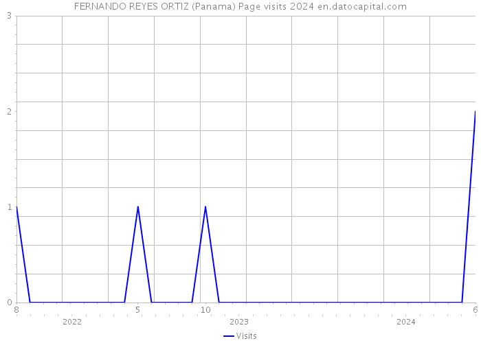 FERNANDO REYES ORTIZ (Panama) Page visits 2024 