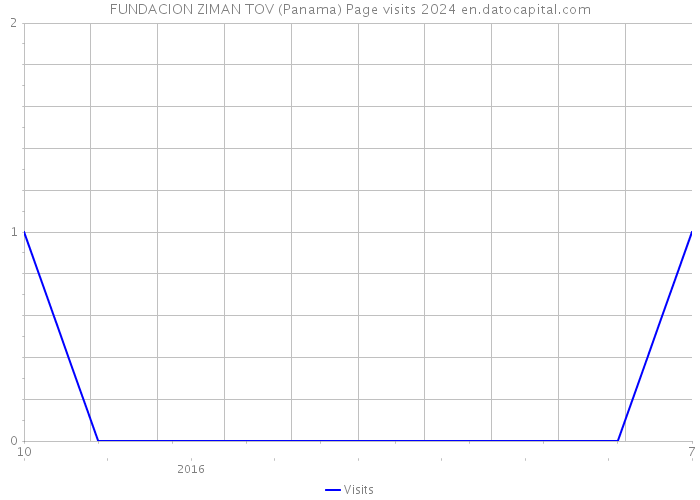 FUNDACION ZIMAN TOV (Panama) Page visits 2024 