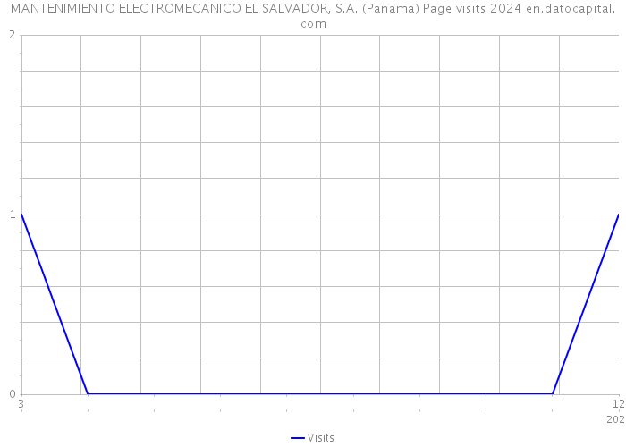 MANTENIMIENTO ELECTROMECANICO EL SALVADOR, S.A. (Panama) Page visits 2024 