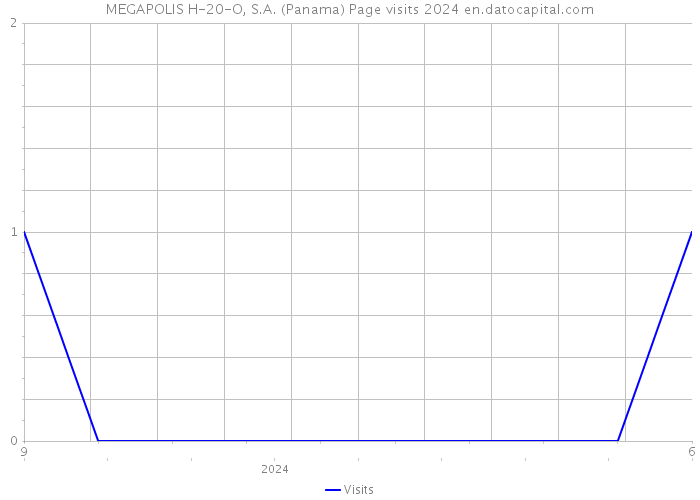 MEGAPOLIS H-20-O, S.A. (Panama) Page visits 2024 