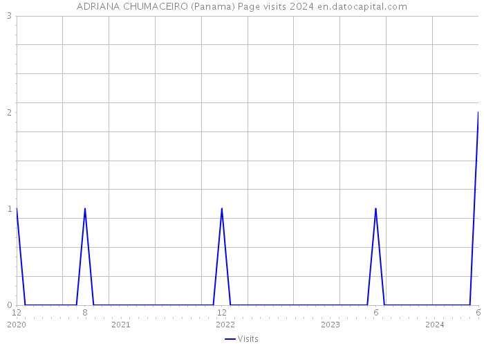 ADRIANA CHUMACEIRO (Panama) Page visits 2024 
