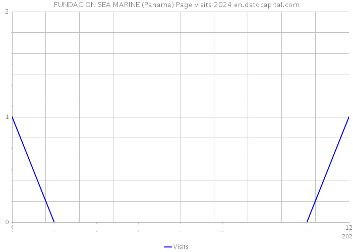 FUNDACION SEA MARINE (Panama) Page visits 2024 