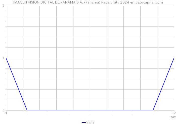 IMAGEN VISION DIGITAL DE PANAMA S,A. (Panama) Page visits 2024 