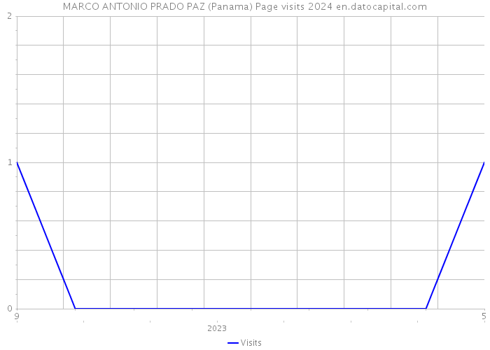 MARCO ANTONIO PRADO PAZ (Panama) Page visits 2024 