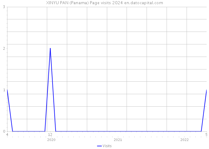 XINYU PAN (Panama) Page visits 2024 
