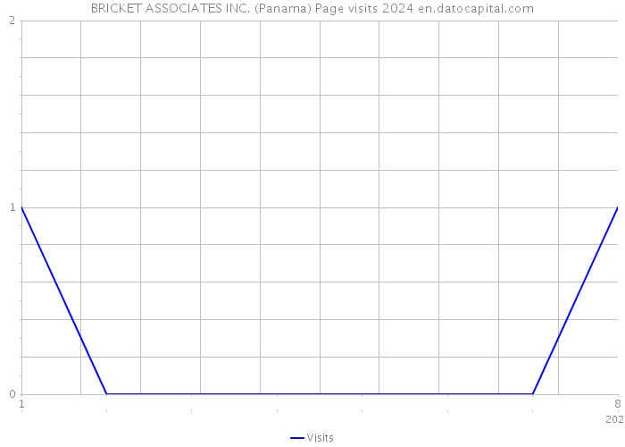 BRICKET ASSOCIATES INC. (Panama) Page visits 2024 