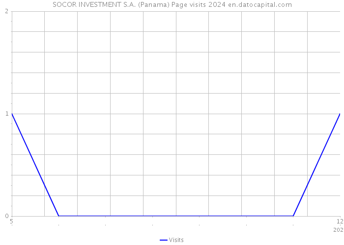 SOCOR INVESTMENT S.A. (Panama) Page visits 2024 