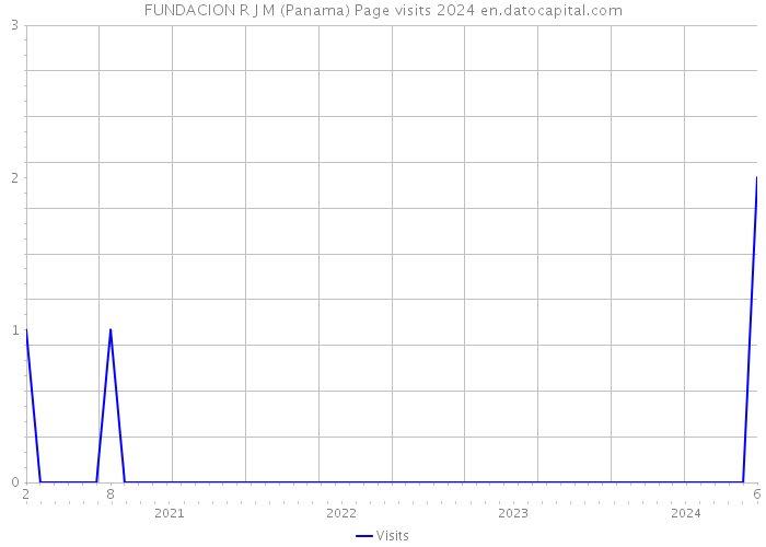 FUNDACION R J M (Panama) Page visits 2024 