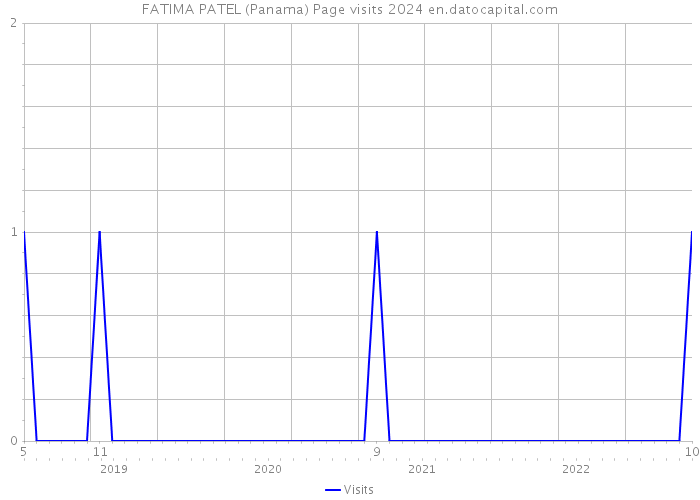 FATIMA PATEL (Panama) Page visits 2024 