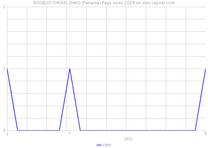 ROGELIO CHONG ZHAO (Panama) Page visits 2024 