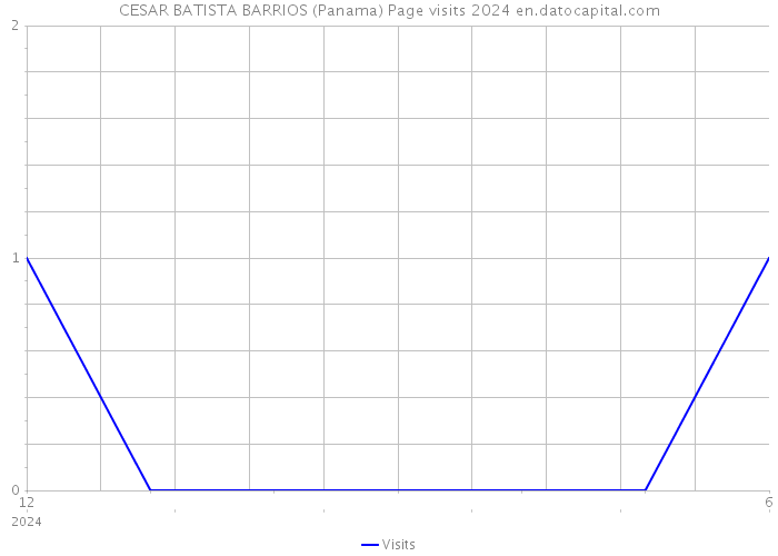 CESAR BATISTA BARRIOS (Panama) Page visits 2024 