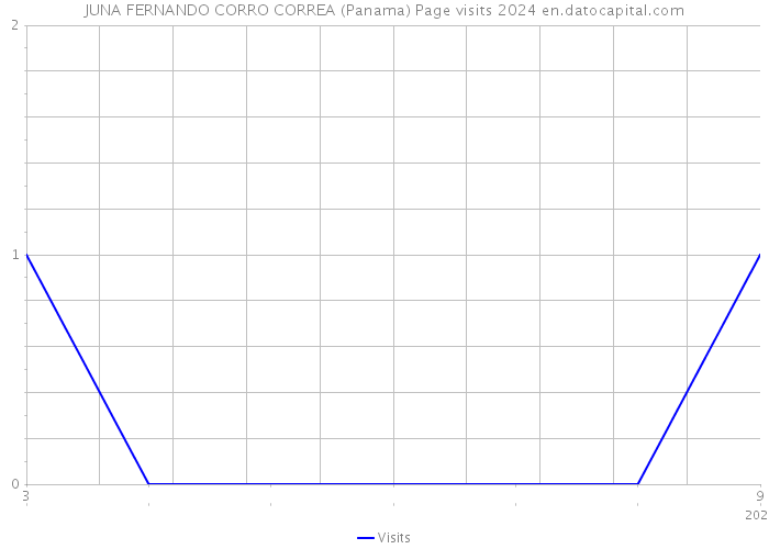 JUNA FERNANDO CORRO CORREA (Panama) Page visits 2024 
