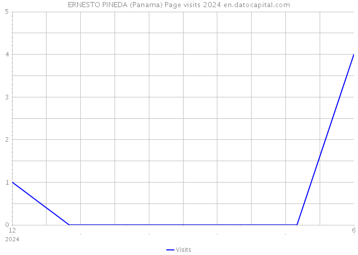 ERNESTO PINEDA (Panama) Page visits 2024 