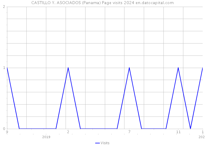 CASTILLO Y. ASOCIADOS (Panama) Page visits 2024 
