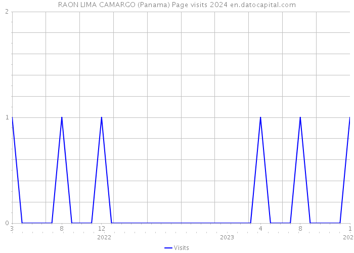 RAON LIMA CAMARGO (Panama) Page visits 2024 