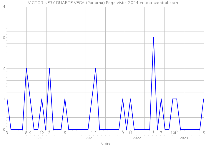 VICTOR NERY DUARTE VEGA (Panama) Page visits 2024 