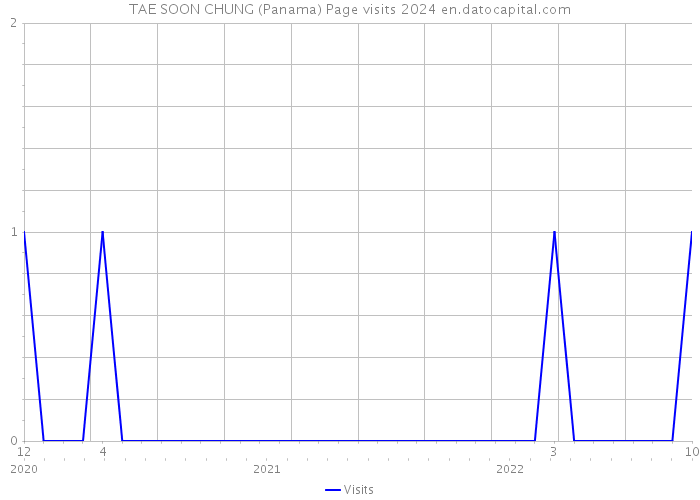 TAE SOON CHUNG (Panama) Page visits 2024 