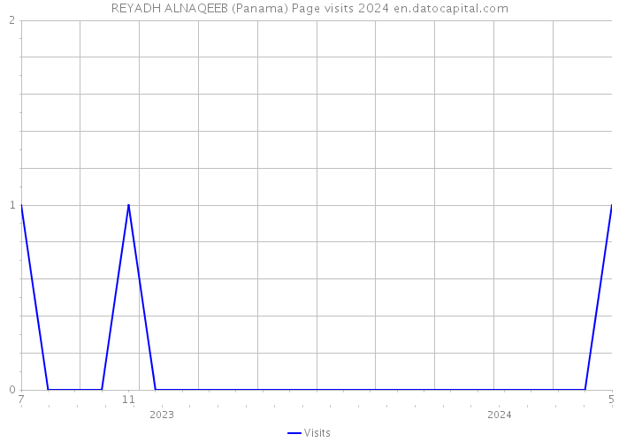 REYADH ALNAQEEB (Panama) Page visits 2024 